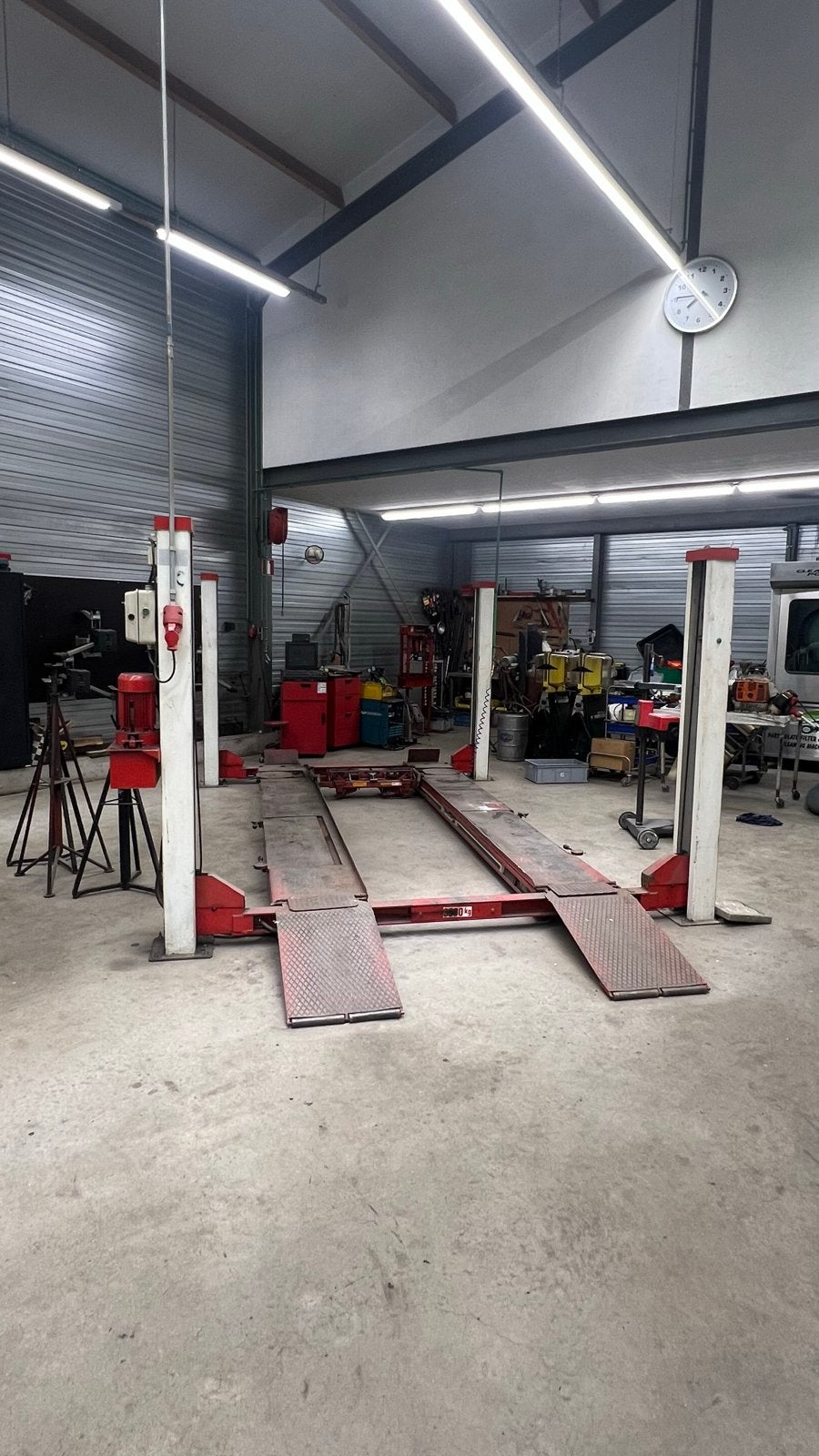 Robuuste 4-koloms brug voor professioneel gebruik, Ophalen, Gebruikt