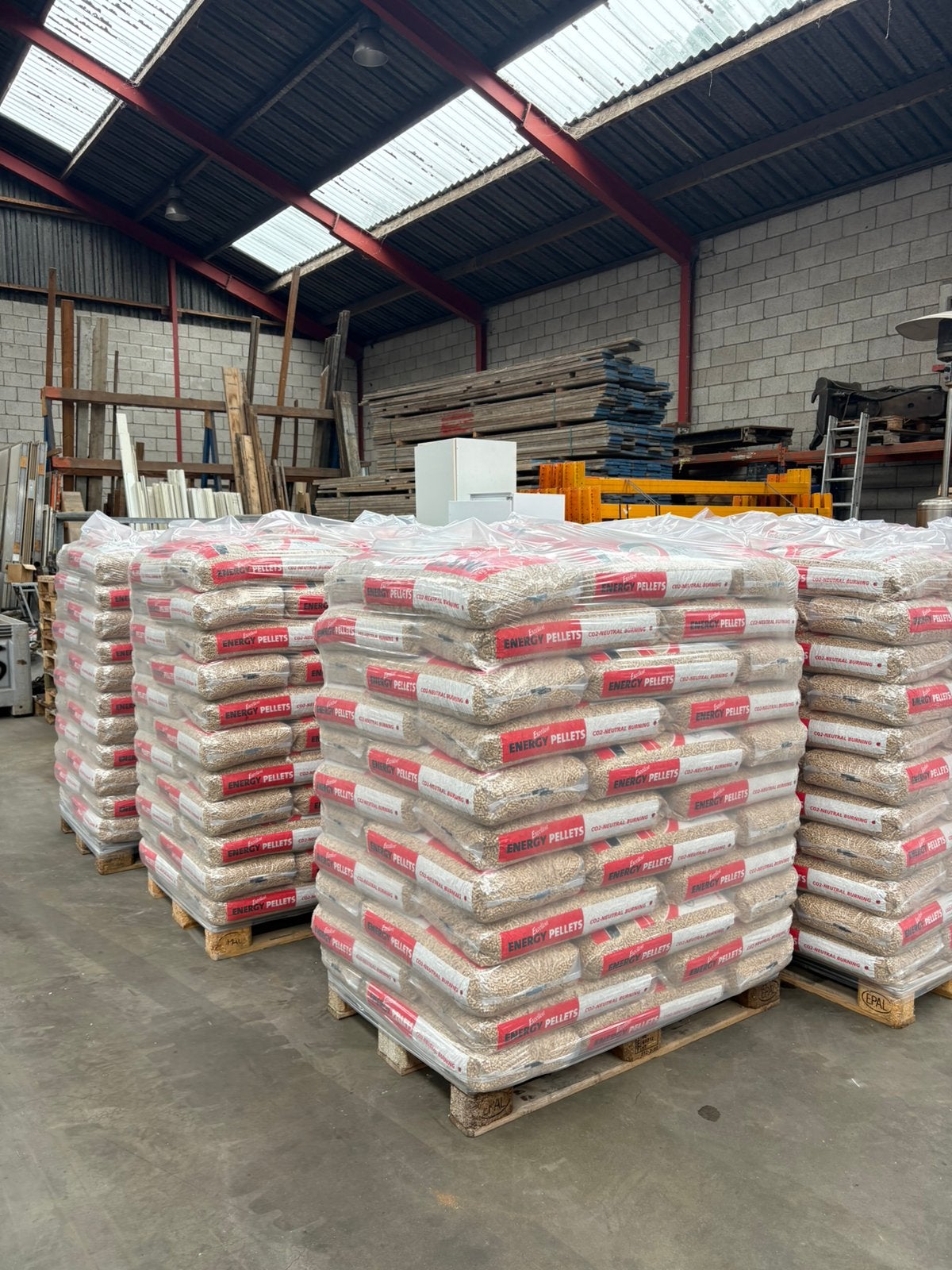 OUTLET ENERGY PELLETS EXCELLENT, Ophalen