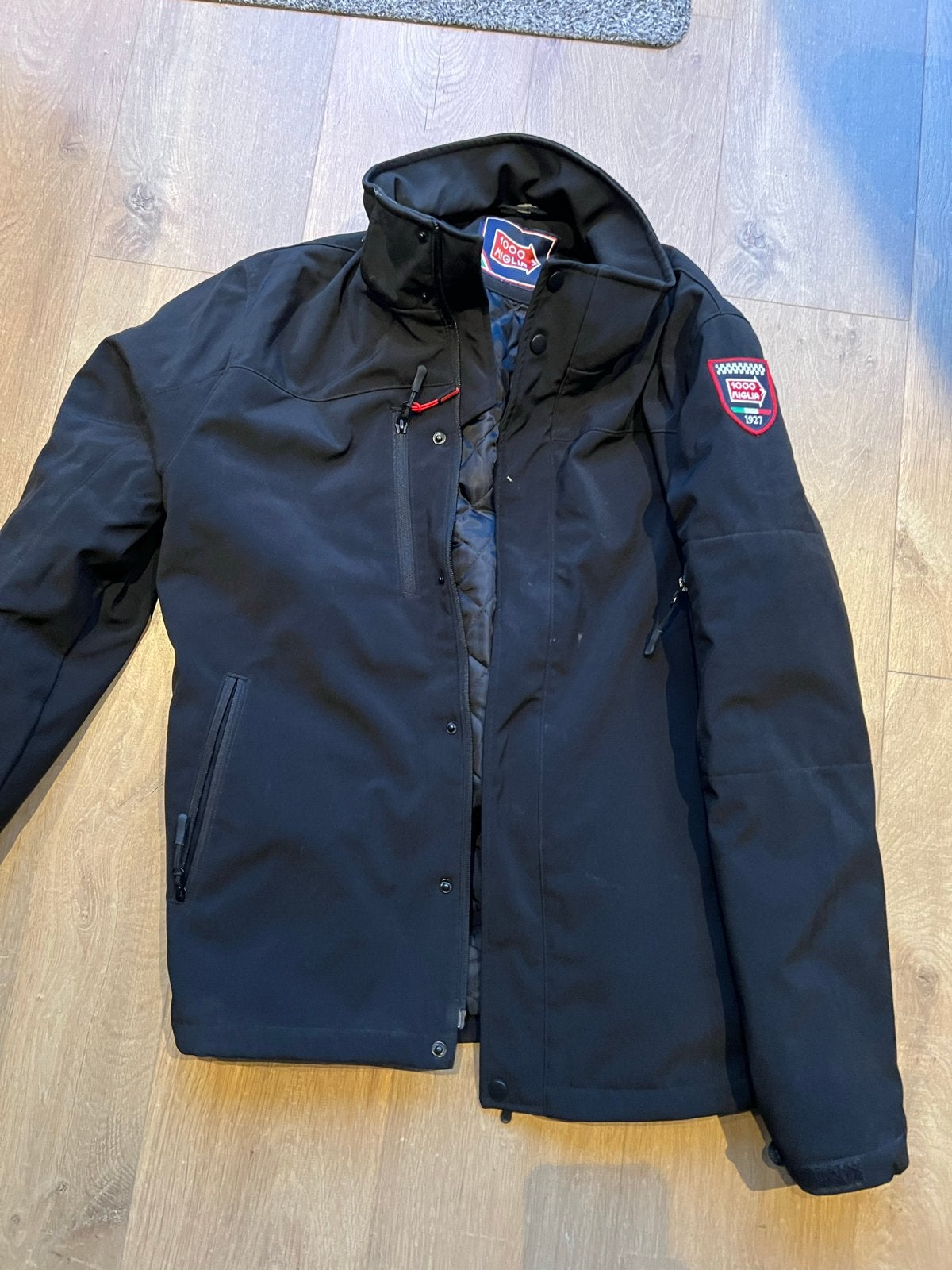 Zwarte winterjas Mille Miglia, Ophalen of Verzenden, Nieuw, Maat 52/54 (L), Zwart