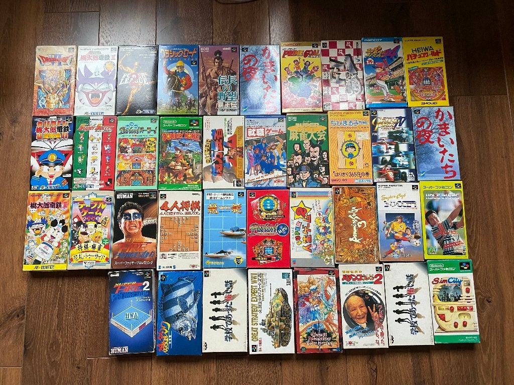 Complete boxed super famicom games 10 euro per stuk, Ophalen of Verzenden, Zo goed als nieuw, Met 1 controller
