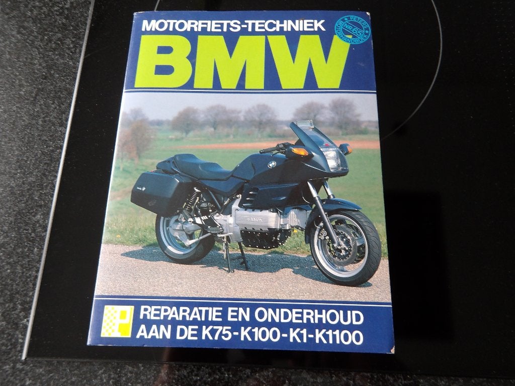 Motorfiets-Techniek BMW K75-K100-K1-K1100 Reparatieboek, Motoren, Ophalen of Verzenden, BMW