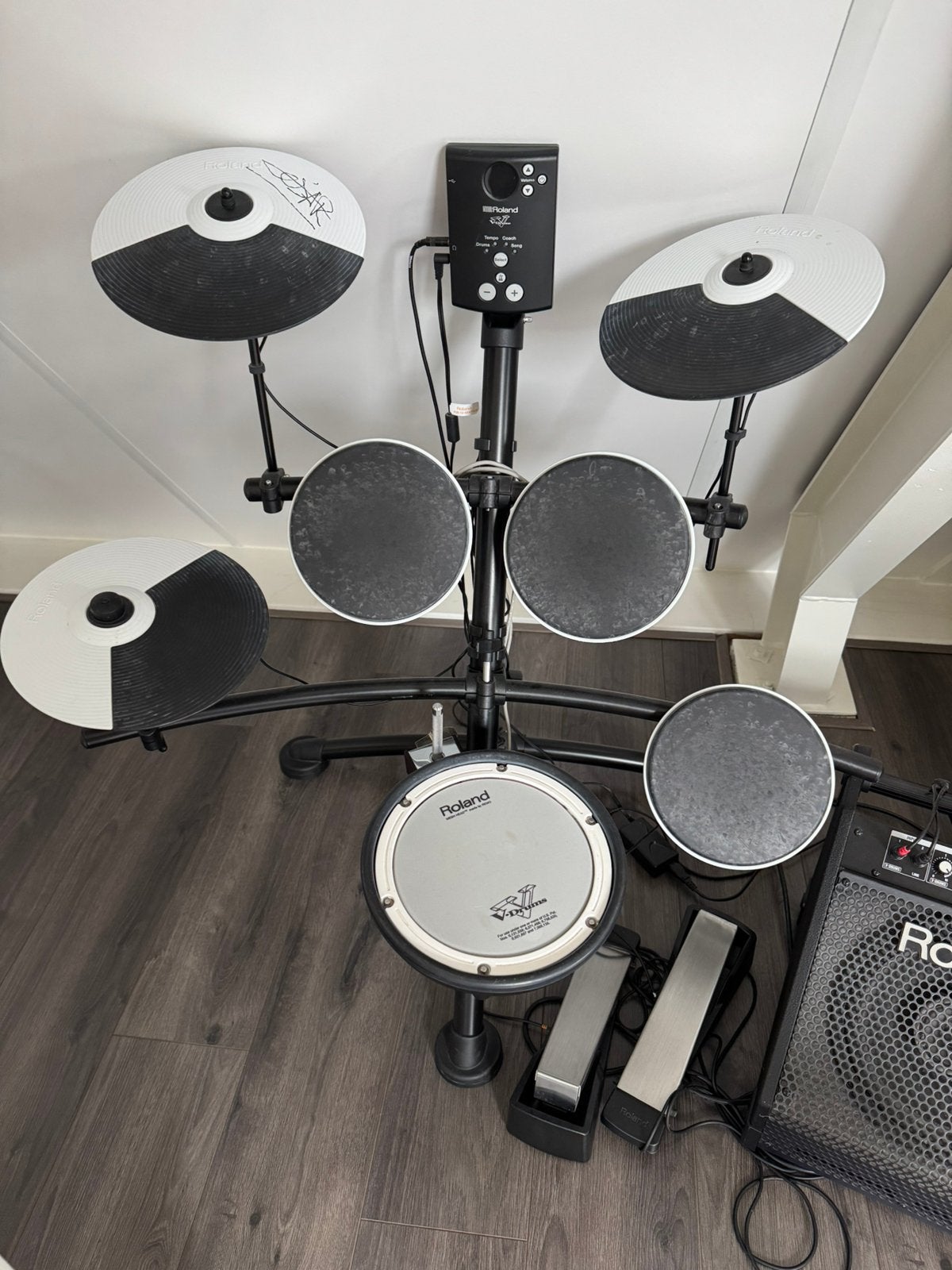Roland V-Drums kinder drumstel + versterker, Muziek en Instrumenten, Ophalen, Zo goed als nieuw, Roland, Elektronisch
