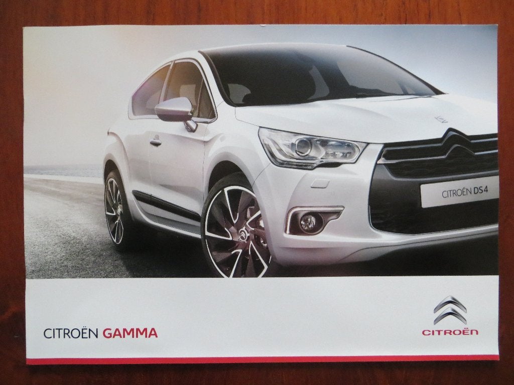 Citroën Gamma DS4, DS3, DS3 Racing, C-Zero, C1, C3, e.a., Boeken, Auto's | Folders en Tijdschriften, Ophalen of Verzenden, Nieuw
