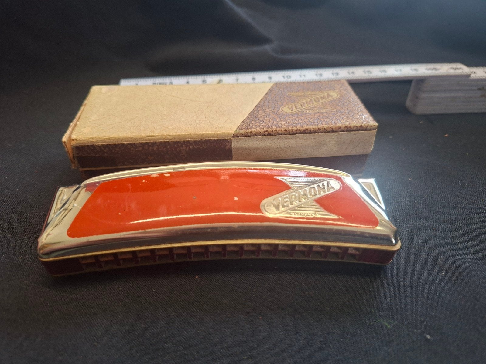 Vermona TremoloMondorgel uit de 60-er jaren - Duitse fabriek, Ophalen of Verzenden, Gebruikt, Met koffer of doosje