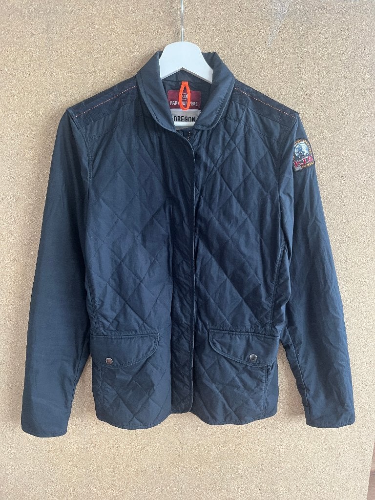 Parajumpers Oregon dames jas marineblauw maat L, Maat 42/44 (L), Parajumpers, Zo goed als nieuw, Verzenden