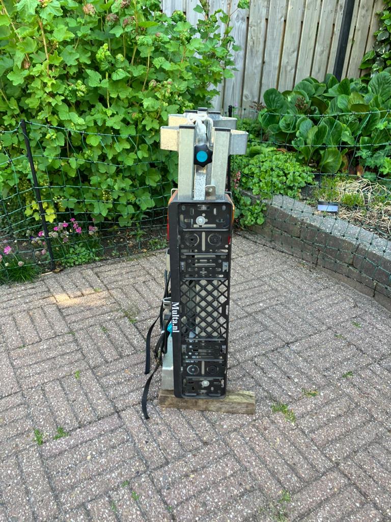 Fietsendrager Multa opklapbaar, Auto diversen, Fietsendragers, Ophalen, Gebruikt, Elektrische fiets, 2 fietsen