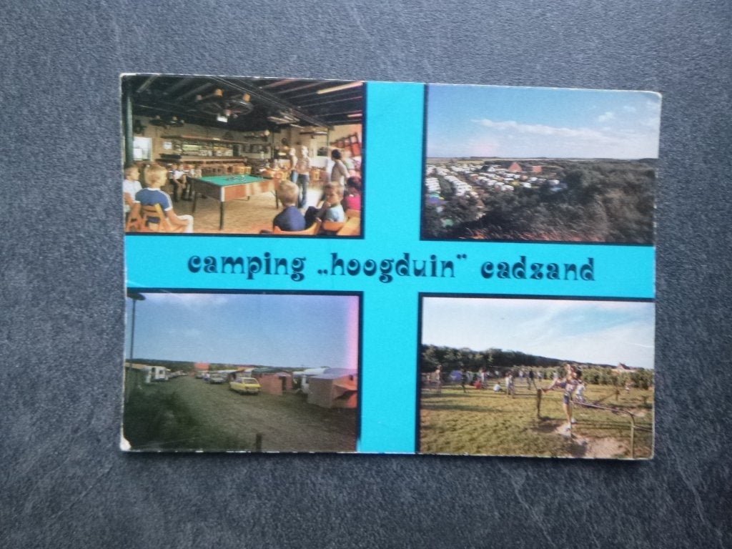 Cadzand, camping Hoogduin/interieur, Verzenden, 1980 tot heden, Gelopen, Noord-Brabant