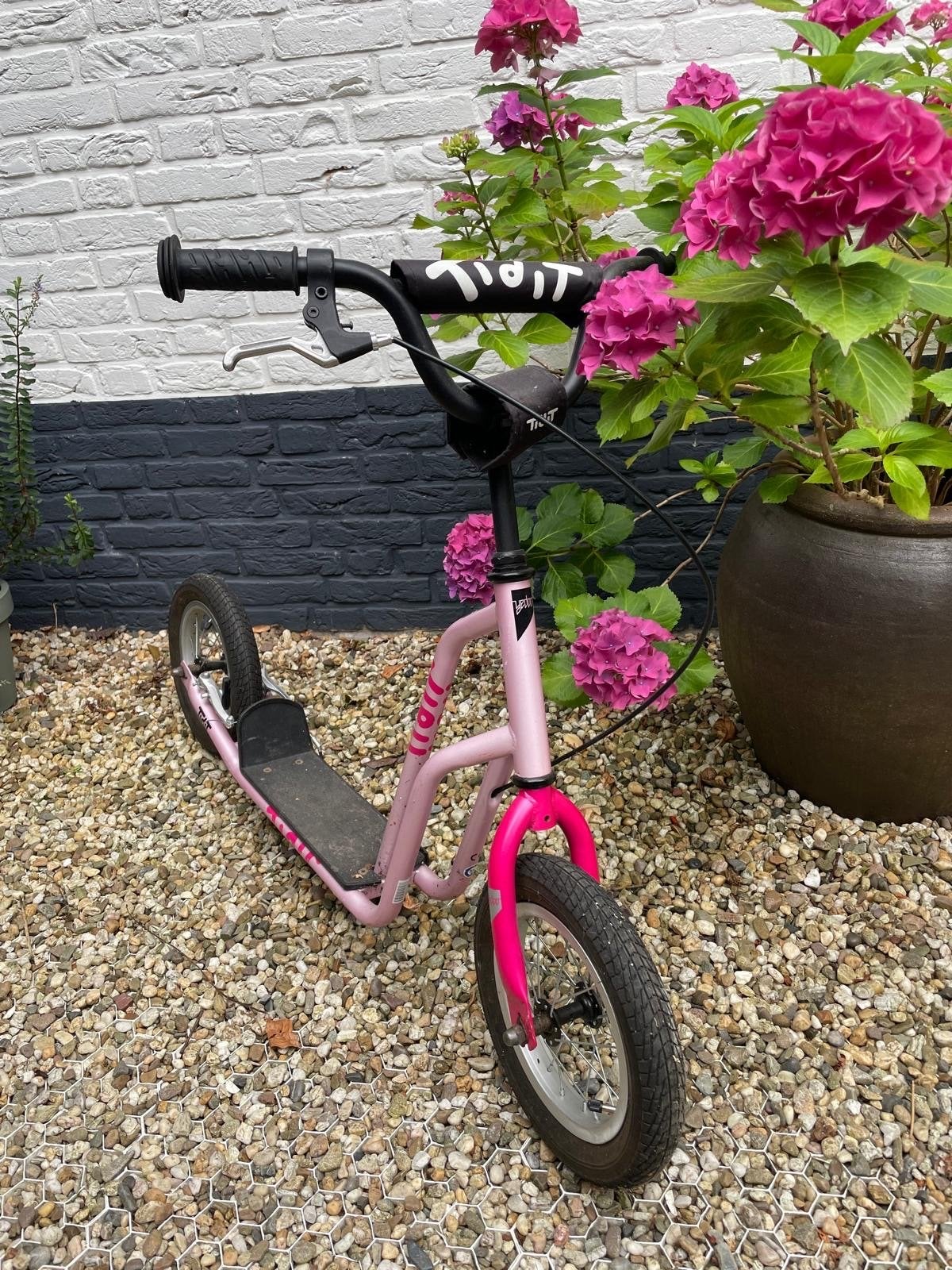 Yedoo Tidit Roze kinderstep - Zo goed als nieuw, Ophalen, Zo goed als nieuw, Gewone step