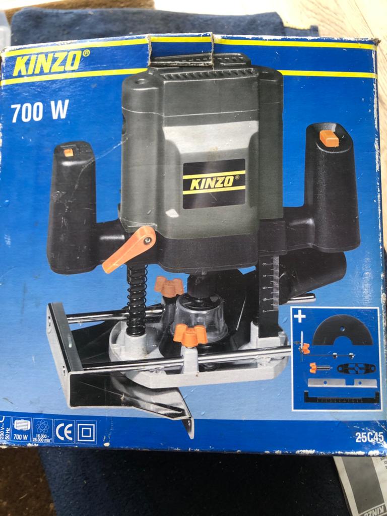 Bovenfrees met frees-set, Verzenden, Elektrisch, Bovenfrees