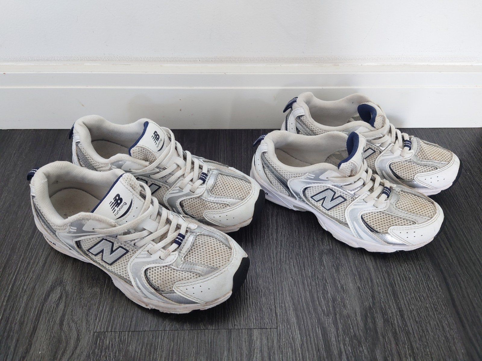 New Balance pz530sb1 wit  maat 35 en 32.5, Kinderen en Baby's, Kinderkleding | Schoenen en Sokken, Ophalen, Gebruikt, Jongen of Meisje