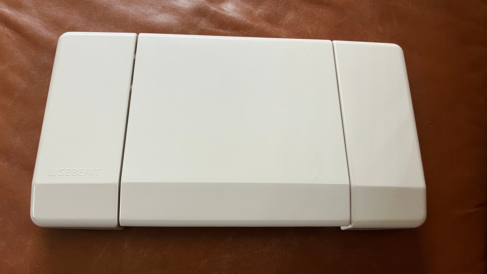 Geberit bedieningspaneel start stop 115.150.11.1 beige, Ophalen of Verzenden, Gebruikt, Toilet