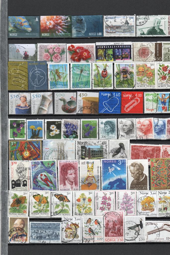 Noorwegen kavel 480, Postzegels en Munten, Verzenden, Noorwegen, Gestempeld