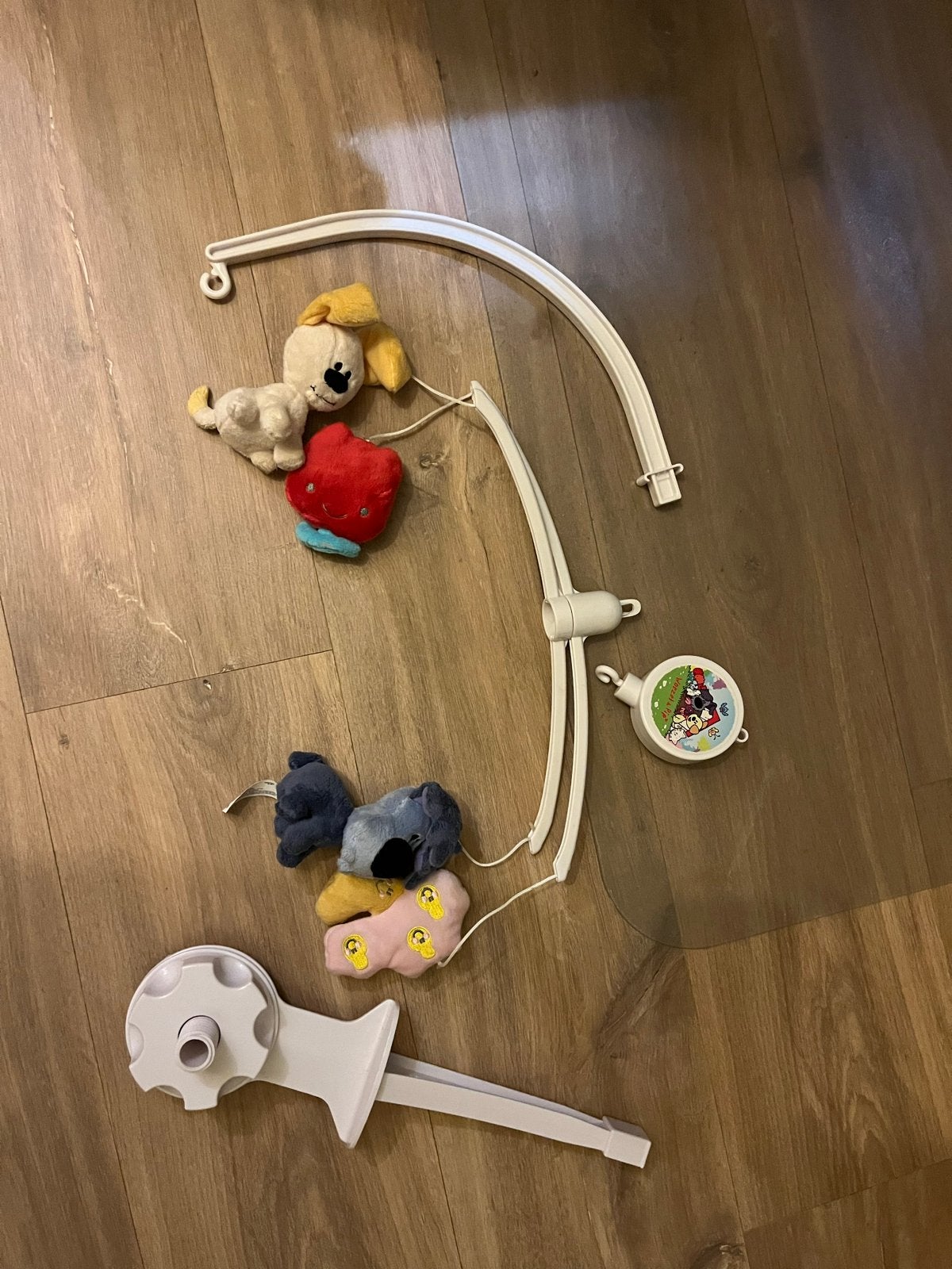 Mobiel voor box Woezel en Pip, Kinderen en Baby's, Speelgoed | Babyspeelgoed, Ophalen of Verzenden, Gebruikt, Mobiel, Met geluid