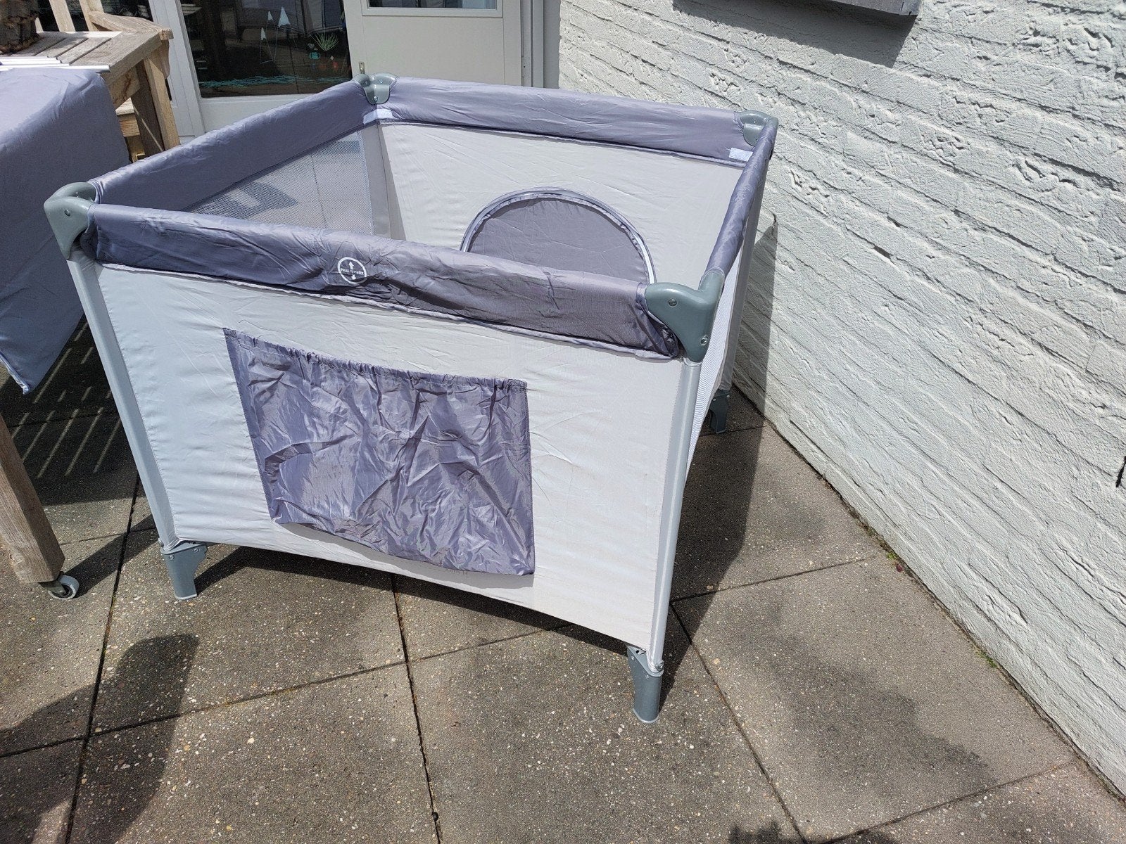 Opvouwbare box - Ideaal voor thuis en onderweg, Kinderen en Baby's, Boxen, Ophalen, Gebruikt, Vierkant, In hoogte verstelbaar