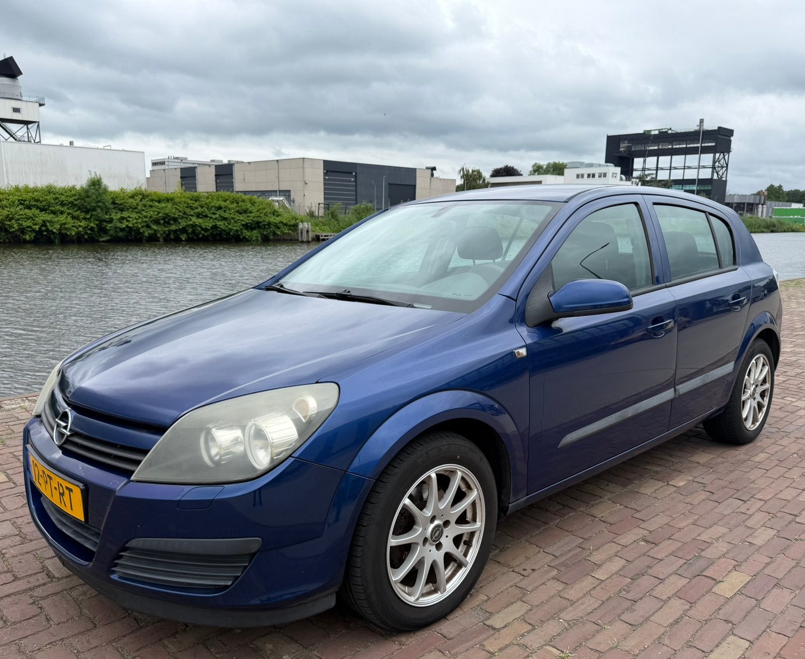 Opel Astra 1.6 16V | Apk 11-02-2027 | Airco | Cruise Control, Voorwielaandrijving, 4 cilinders, 1165 kg, Blauw