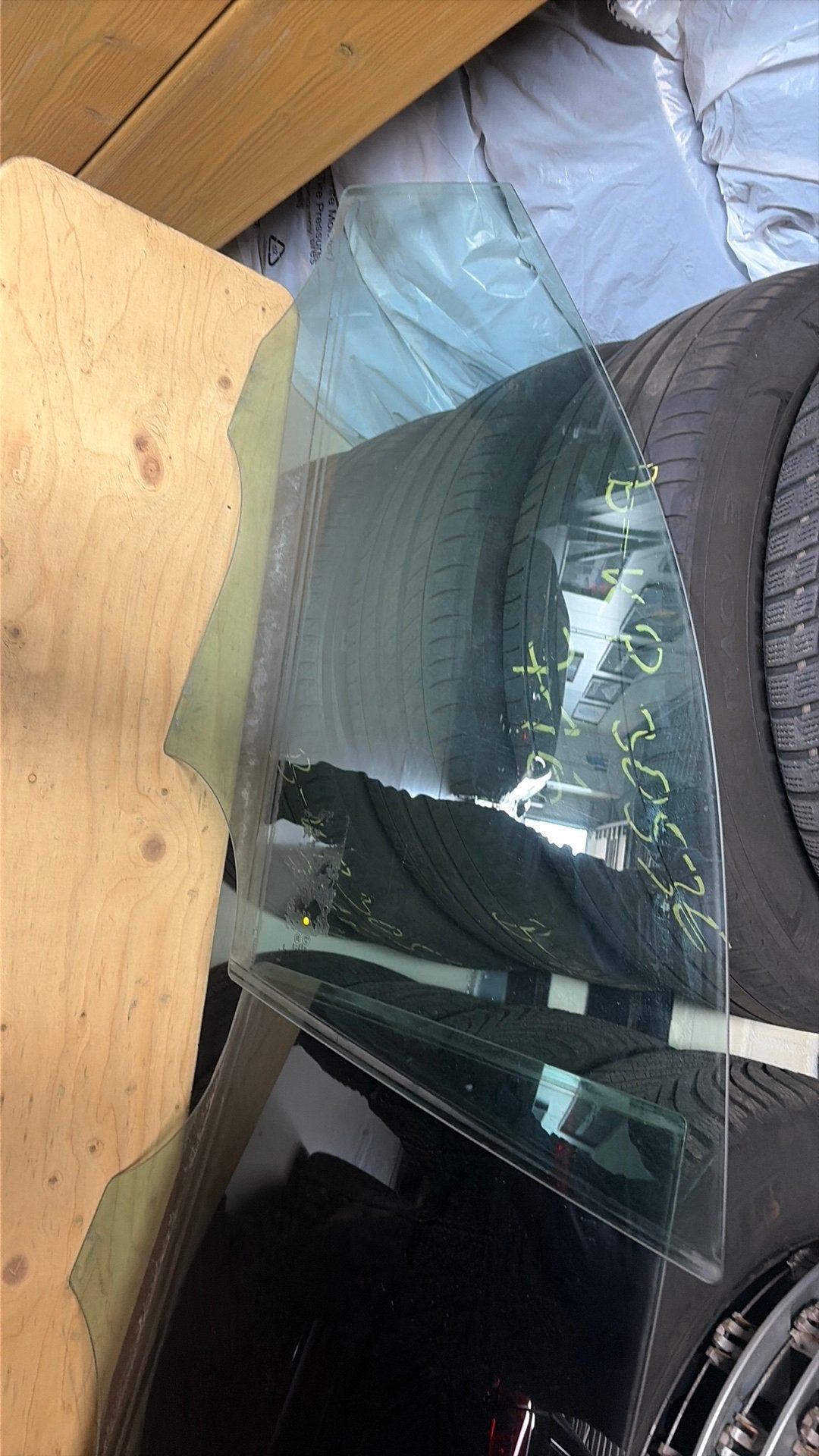 Mercedes c klasse w205 portier ruit links voor + achter, Ophalen