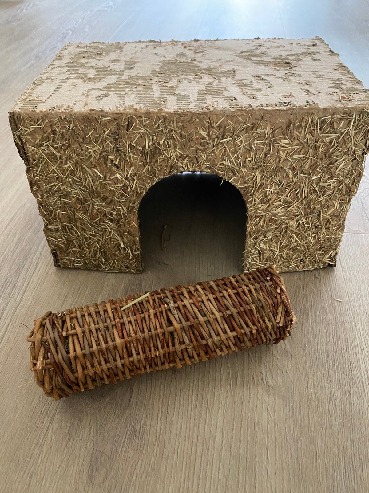 Knaaghok en Rol van Wilgentenen voor Konijn, Ophalen of Verzenden, Zo goed als nieuw, Knaagmateriaal