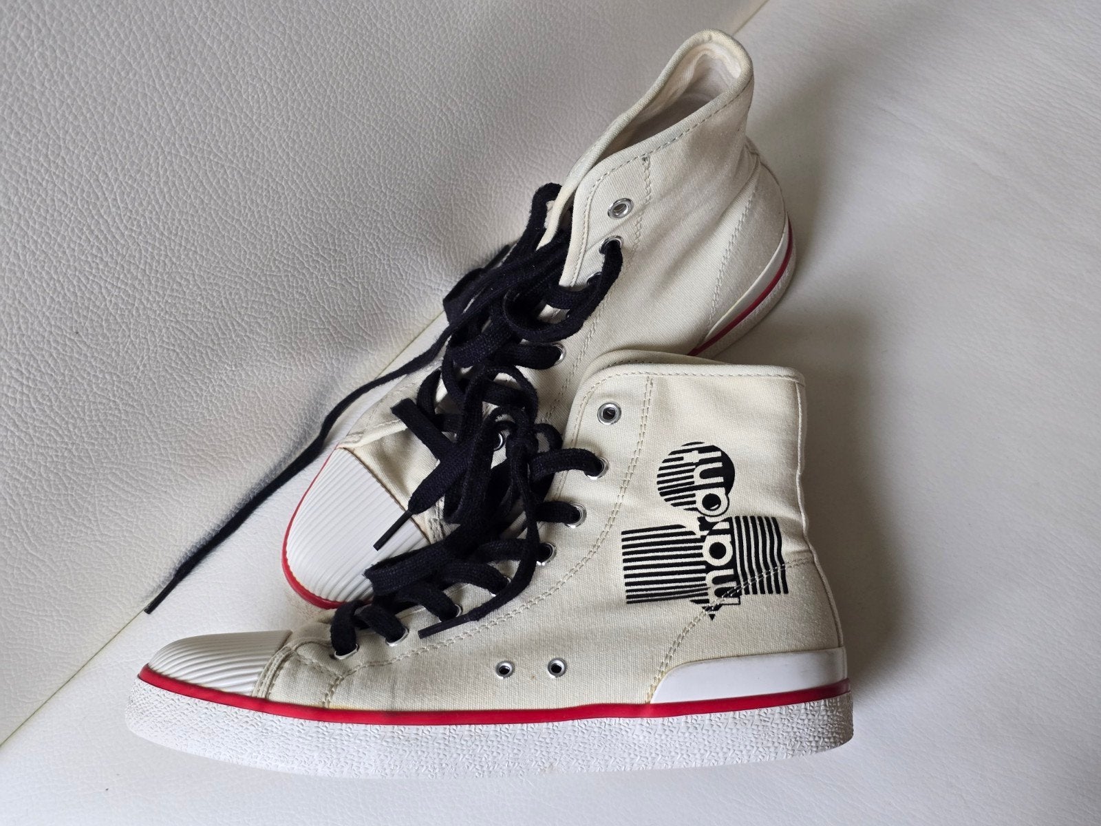 Isabel Marant, sneakers, maat 40, Isabel Marant, Beige, Ophalen of Verzenden, Sneakers of Gympen