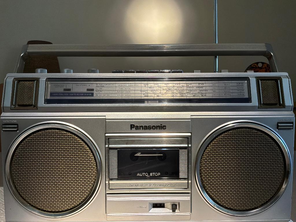 Vintage Ghettoblaster Panasonic RX-5015DL Boombox, Ophalen of Verzenden, Zo goed als nieuw, Wereldontvanger