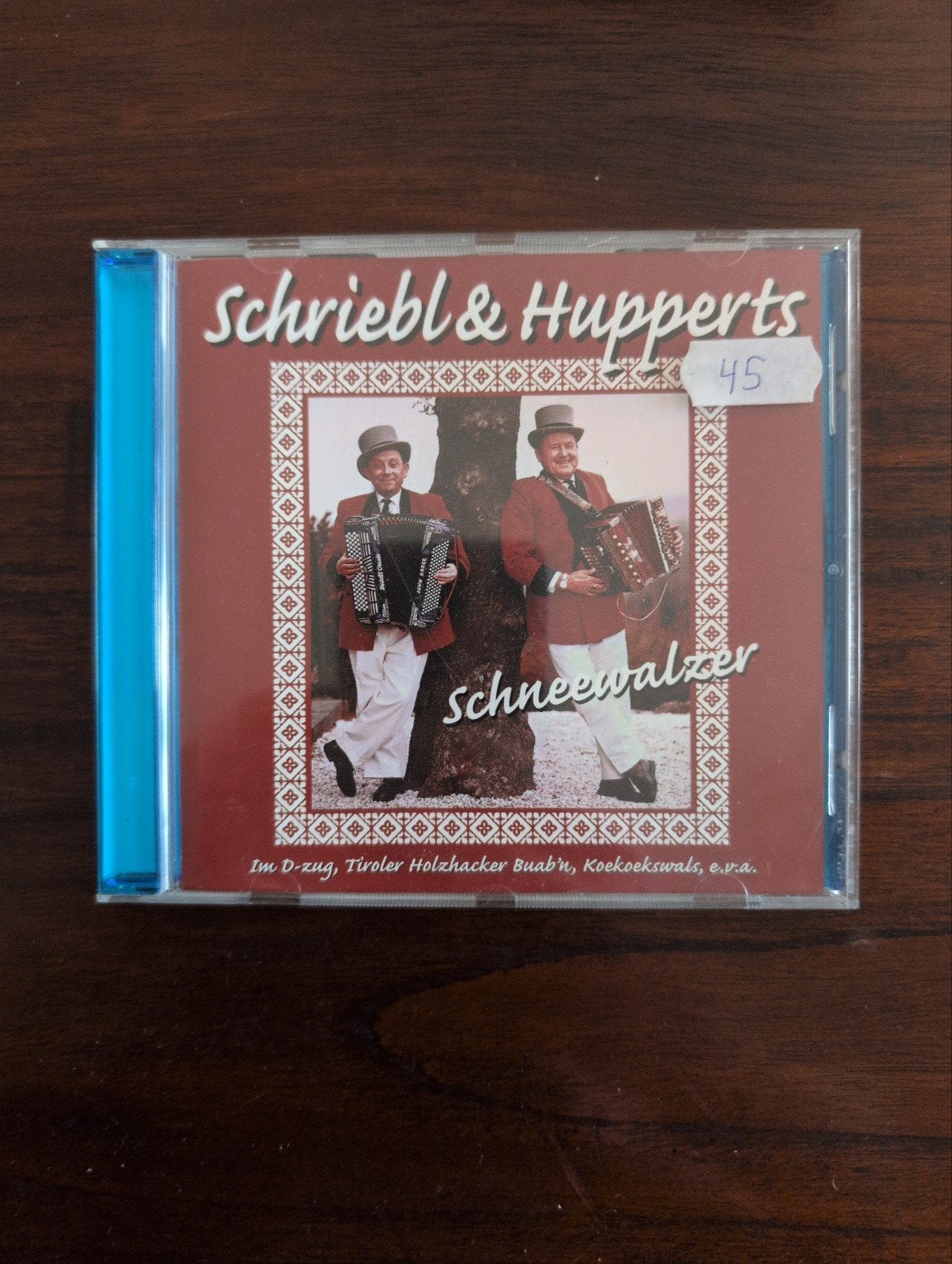 Schriebl & Hupperts - Schneewalzer CD, Ophalen of Verzenden, Gebruikt, Album, Inclusief doosje