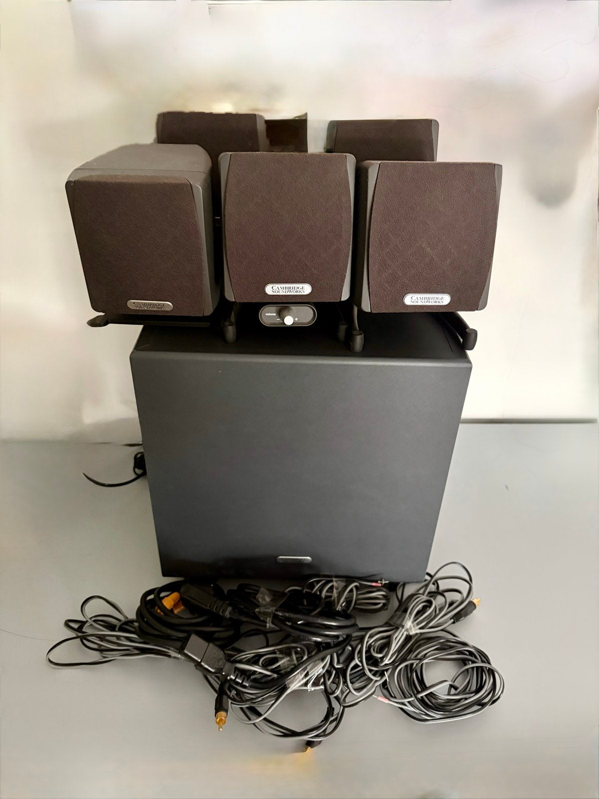 Cambridge Soundworks Megaworks 510D 5.1 Speakerset, Audio, Tv en Foto, Stereo-sets, Gebruikt, Losse componenten, Speakers, Ophalen