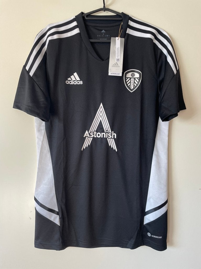 Leeds United Adidas Voetbalshirt Zwart Nieuw Maat S, Zwart, Nieuw, Ophalen of Verzenden, Adidas