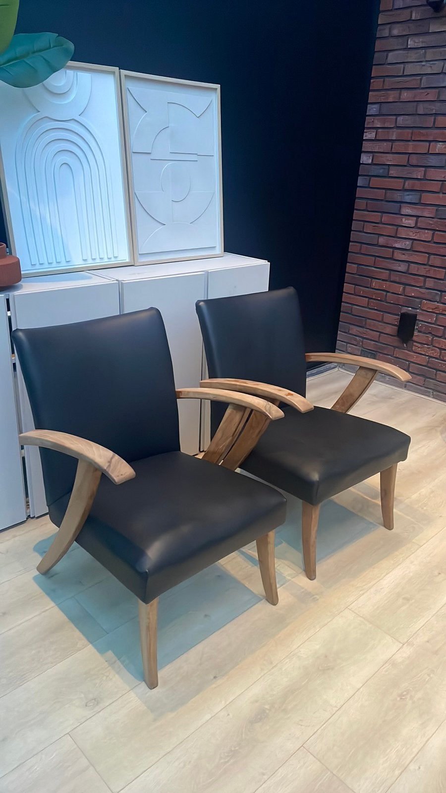 Prachtige stoelen, Ophalen, Gebruikt, Twee, Zwart