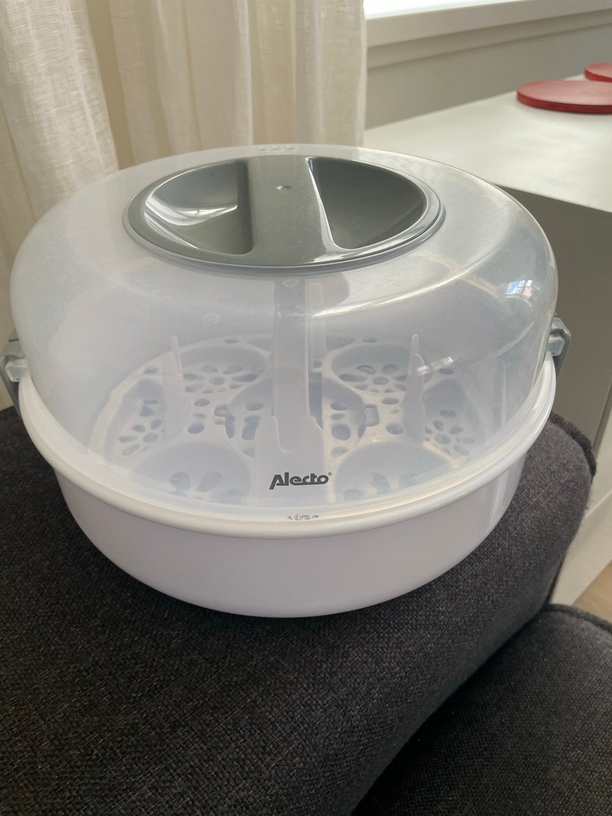Alecto flessenreiniger/sterilisator, Ophalen, Gebruikt