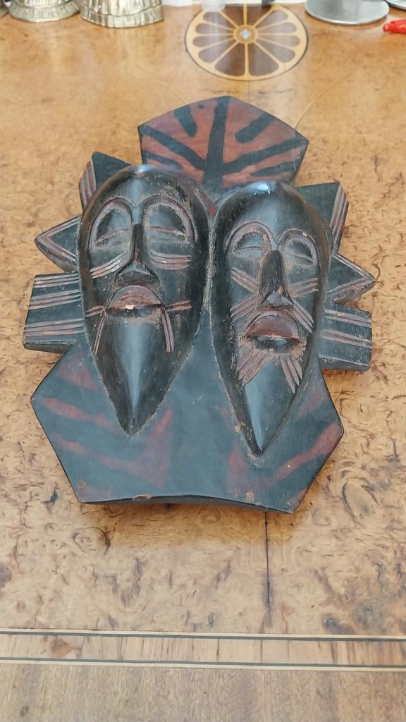 Afrikaans masker man vrouw, Ophalen of Verzenden
