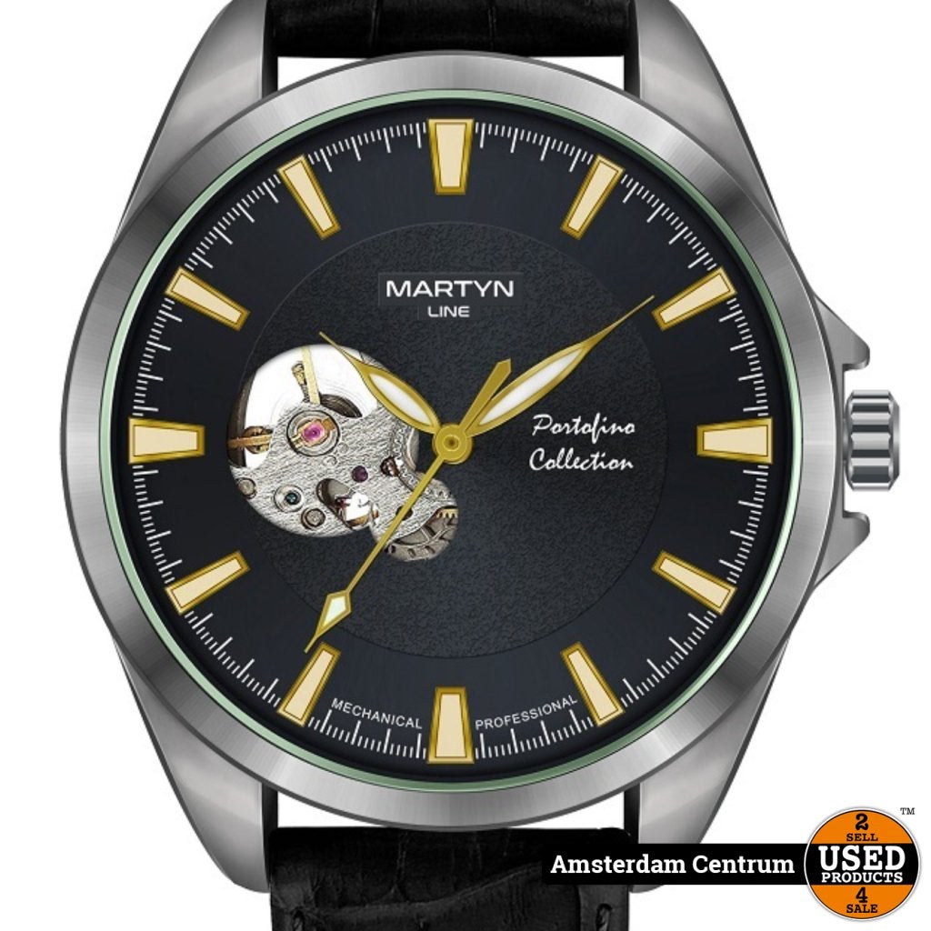 Martyn Line 211 Dual Time Horloge - Nieuw, Sieraden, Tassen en Uiterlijk, Horloges | Heren, Flex Ltd., Gebruikt, https://flex.com/contact-us