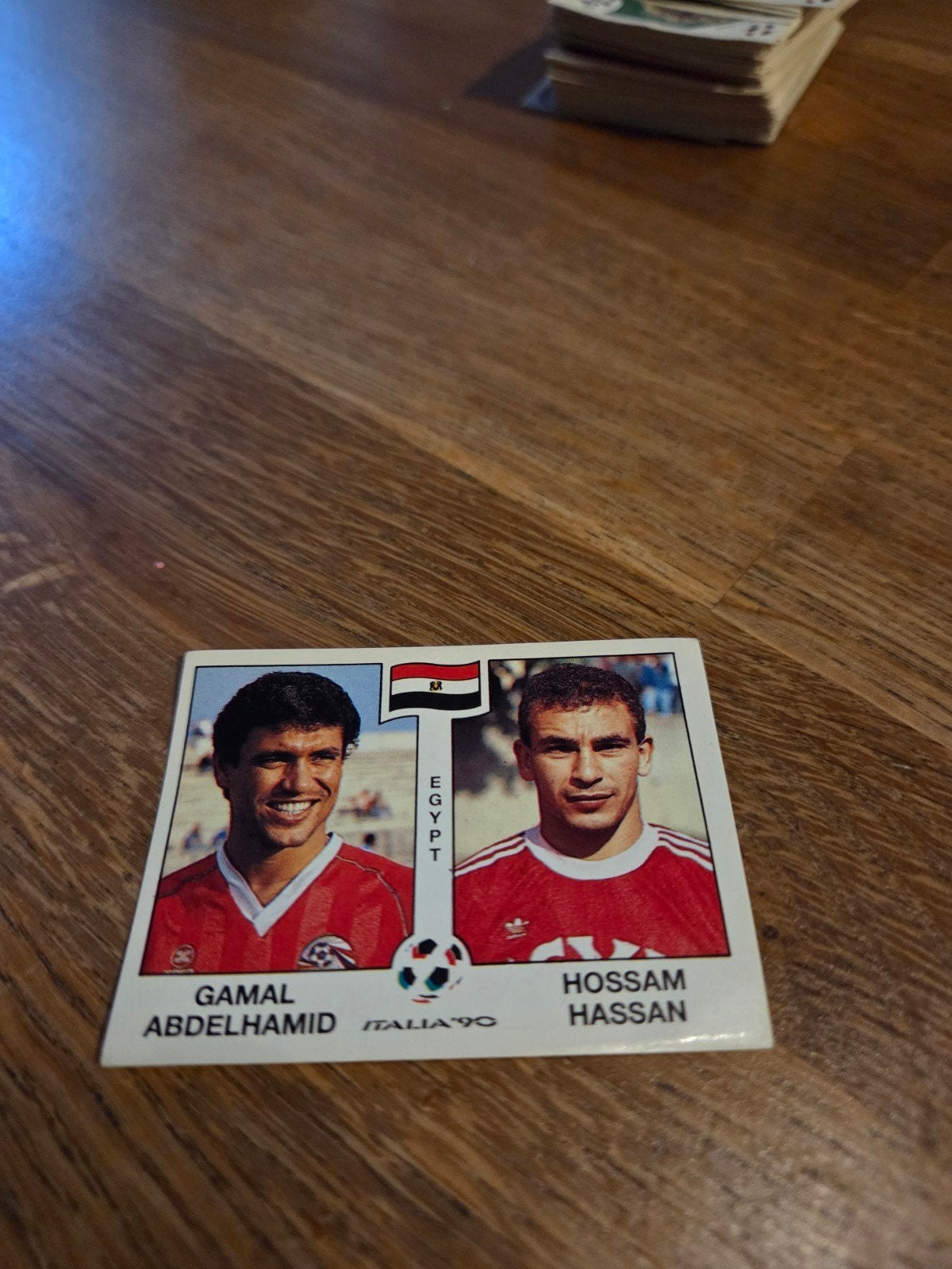 Panini WK 90, Verzamelen, Ophalen of Verzenden, Zo goed als nieuw, Buitenlandse clubs, Poster, Plaatje of Sticker