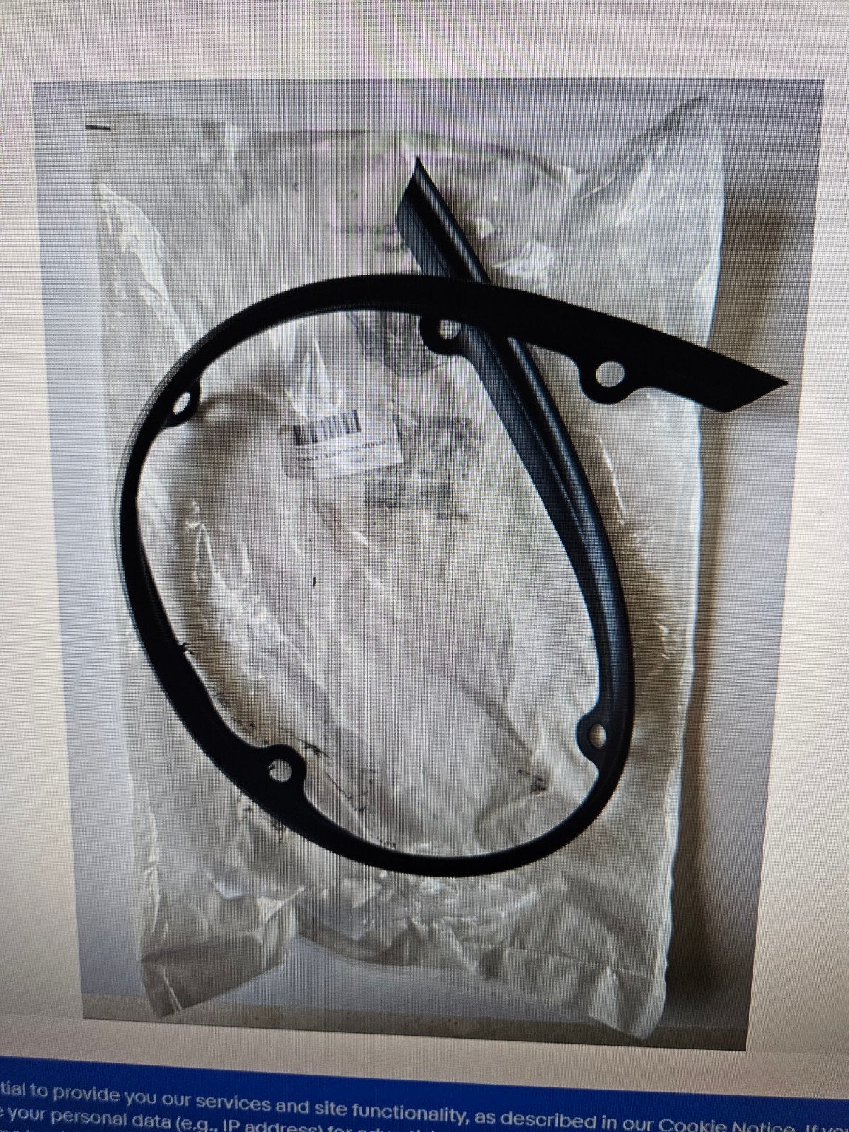 GEZOCHT rubber strip voor ruit road glide 2013, Ophalen