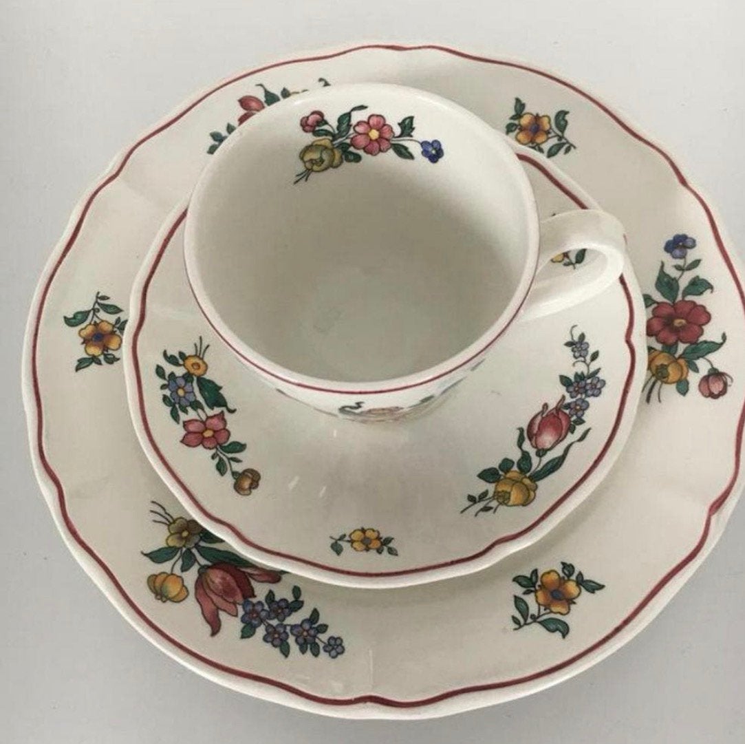 Villeroy & Boch Ontbijtset Alsace Serie, Klassiek, Villeroy & Boch, Ophalen of Verzenden, Zo goed als nieuw