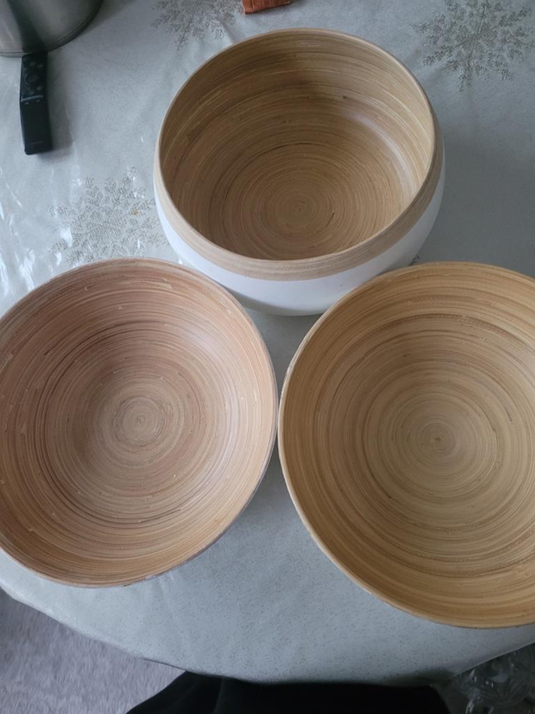 IKEA Bamboe Schalen Set - 3 stuks, Ophalen of Verzenden