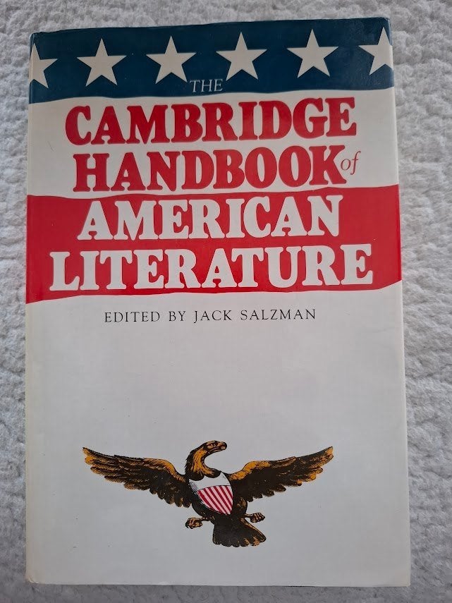 Jack Salzman (ed.) - The Cambridge Handbook of American Lit., Boeken, Ophalen of Verzenden, Gelezen, Jack Salzman (ed.)