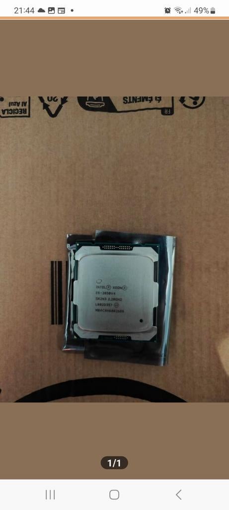 Intel Xeon E5-2650 v4 (zie beschrijving), Ophalen of Verzenden