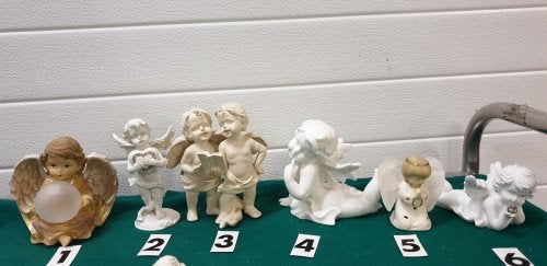 engelenbeelden verschillende 12 stuks, Diversen, Kerst, Ophalen of Verzenden, 'T Olde Gre-j, Info@toldegrej.nl, Endepoelstraat 20f Didam