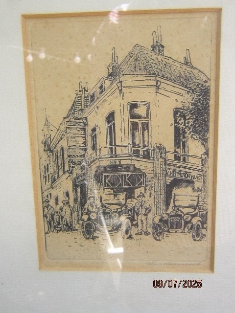 ETS, Jub. Geschenk Motorhuis Haasnoot in Leiden, Ophalen, Ets