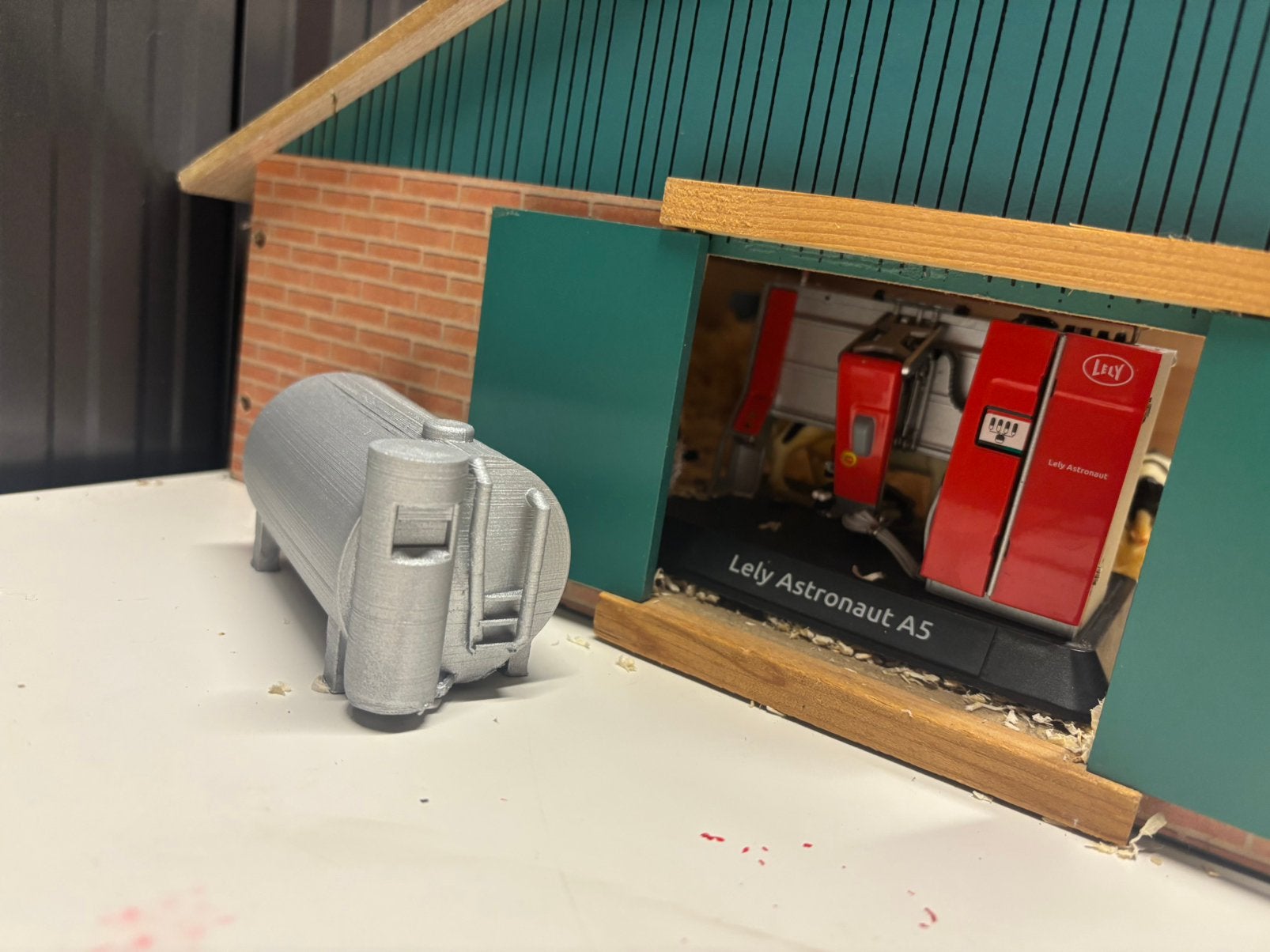 Melktank met lely astronaut a5, Ophalen of Verzenden, Zo goed als nieuw, Tractor of Landbouw, Universal Hobbies