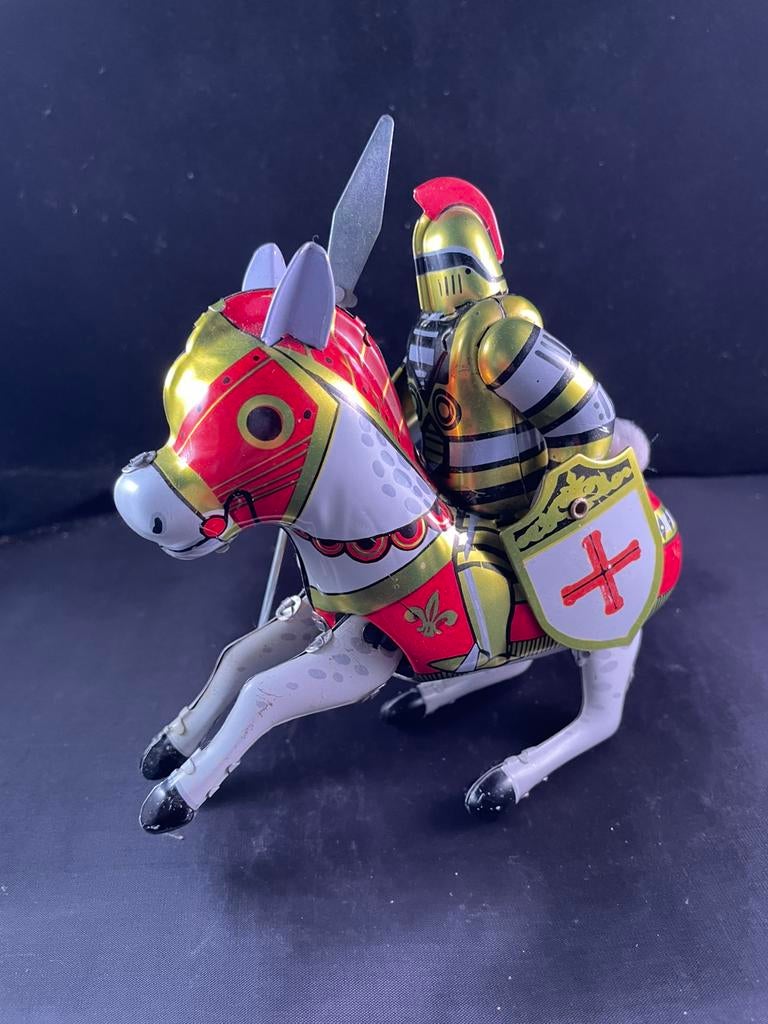 Ridder op paard, Antiek en Kunst, Antiek | Speelgoed, Ophalen of Verzenden