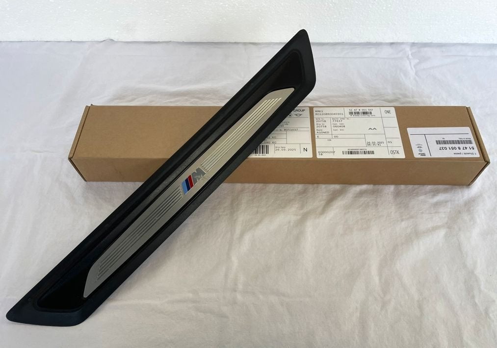 BMW M Performance instaplijst dorpel linksvoor, Gebruikt, Voor, BMW, Verzenden
