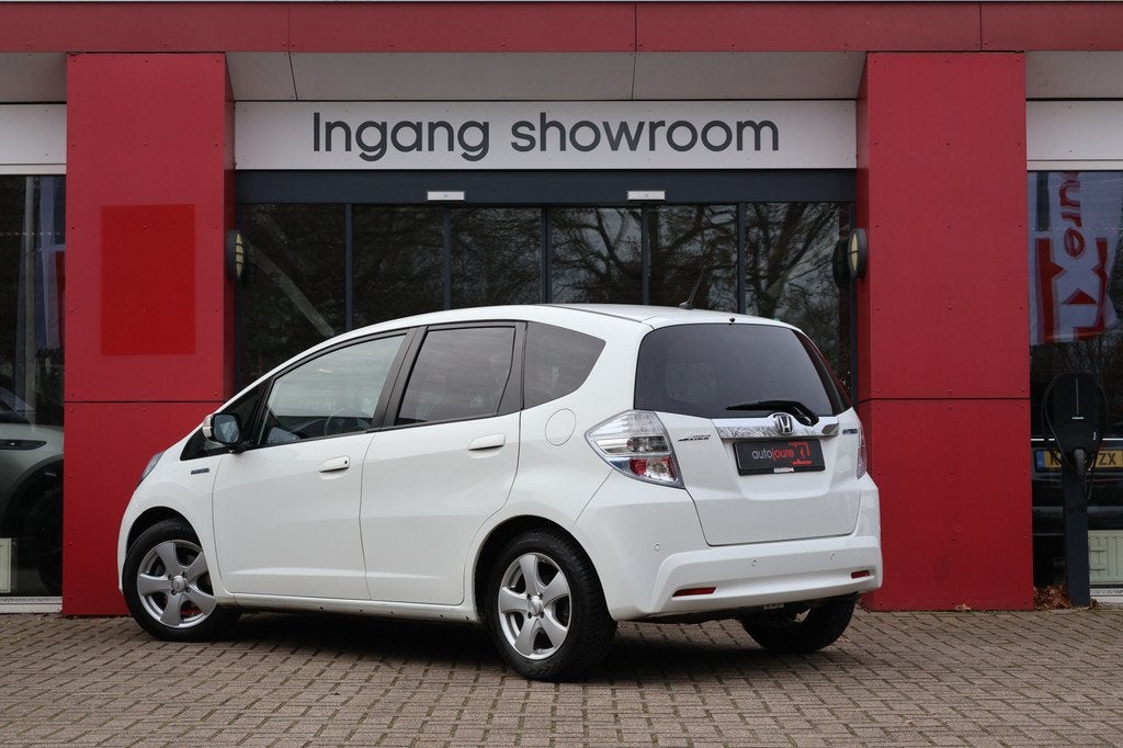 Honda Jazz 1.4 Hybrid Elegance | Origineel NL | Automaat | A, Auto's, Euro 5, Stof, Gebruikt, Zwart