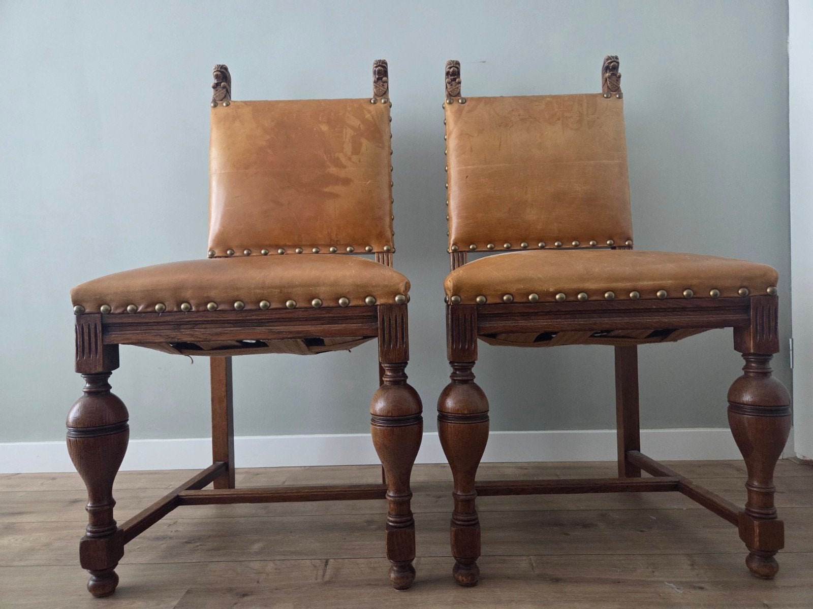 Set van 4 Mechelse eetkamerstoelen, Ophalen