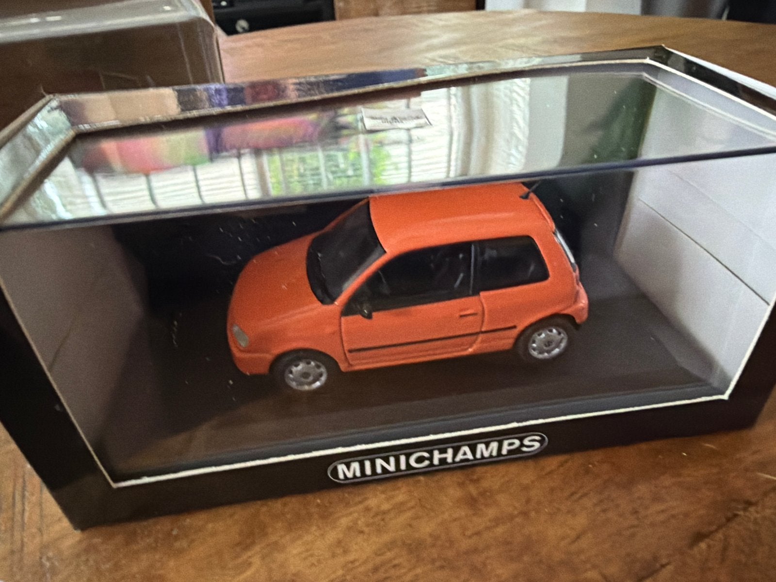 Minichamps 1/43 Seat Arosa - Oranje Diecast Modelauto, C, Ophalen of Verzenden, Zo goed als nieuw, C