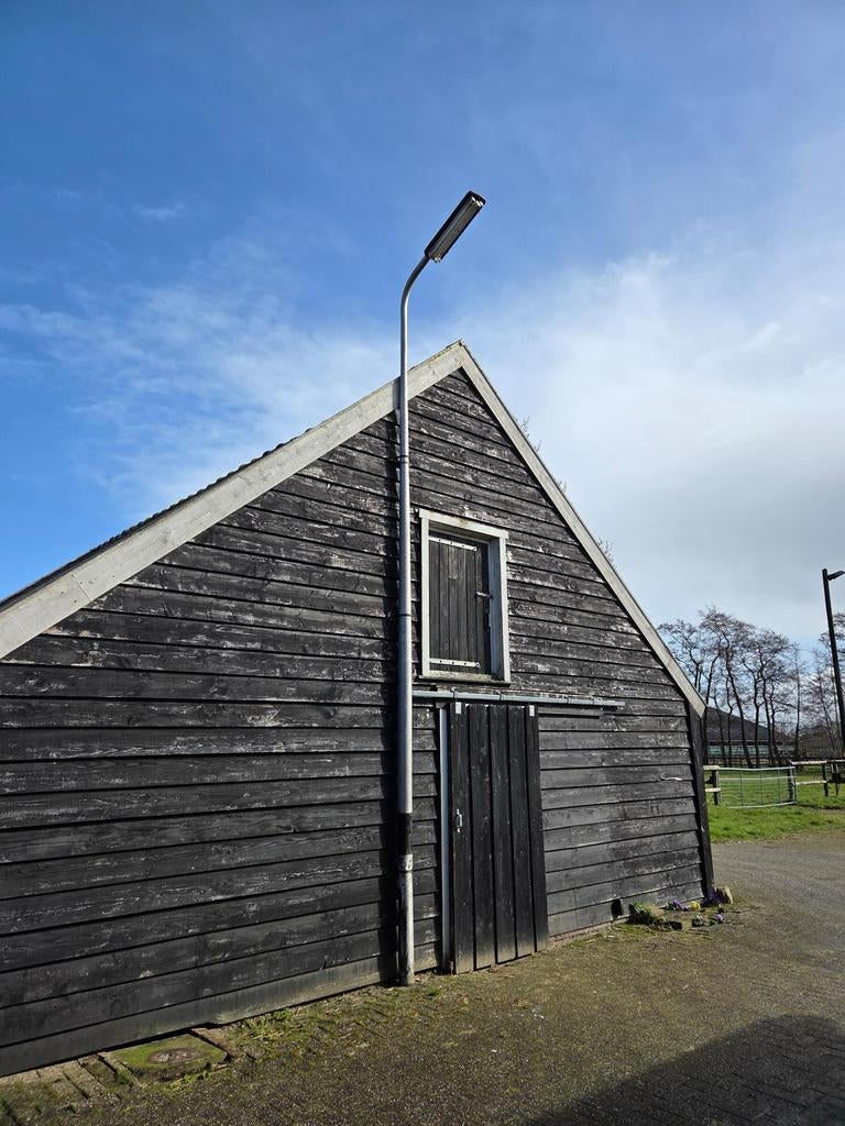Lantaarnpaal, Tuin en Terras, Ophalen, Gebruikt, Staande lamp, Netvoeding