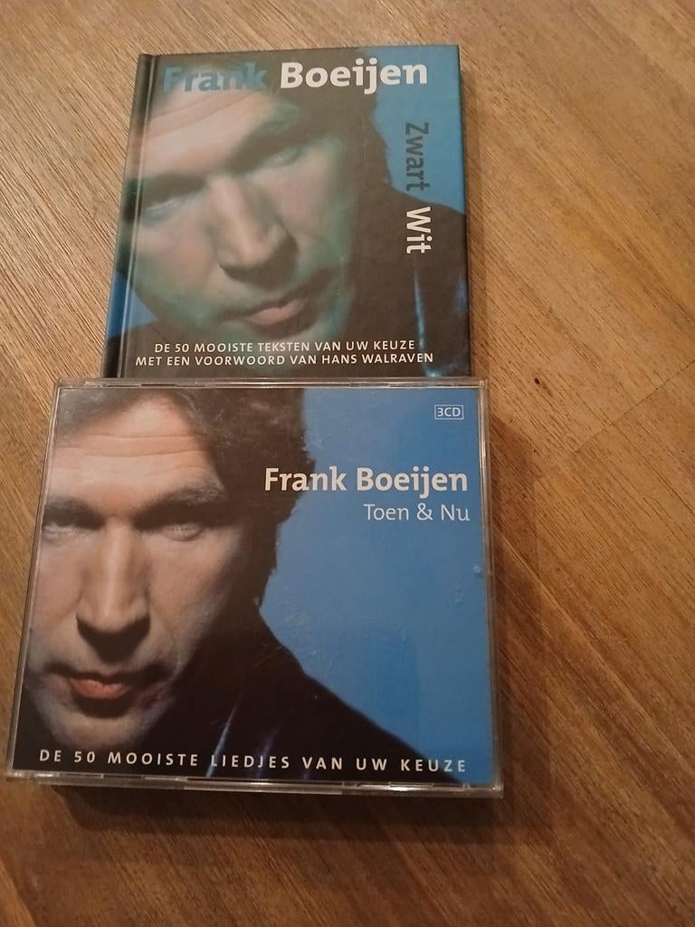 Cd en teksten Frank Boeijen, Boeken, Ophalen, Zo goed als nieuw