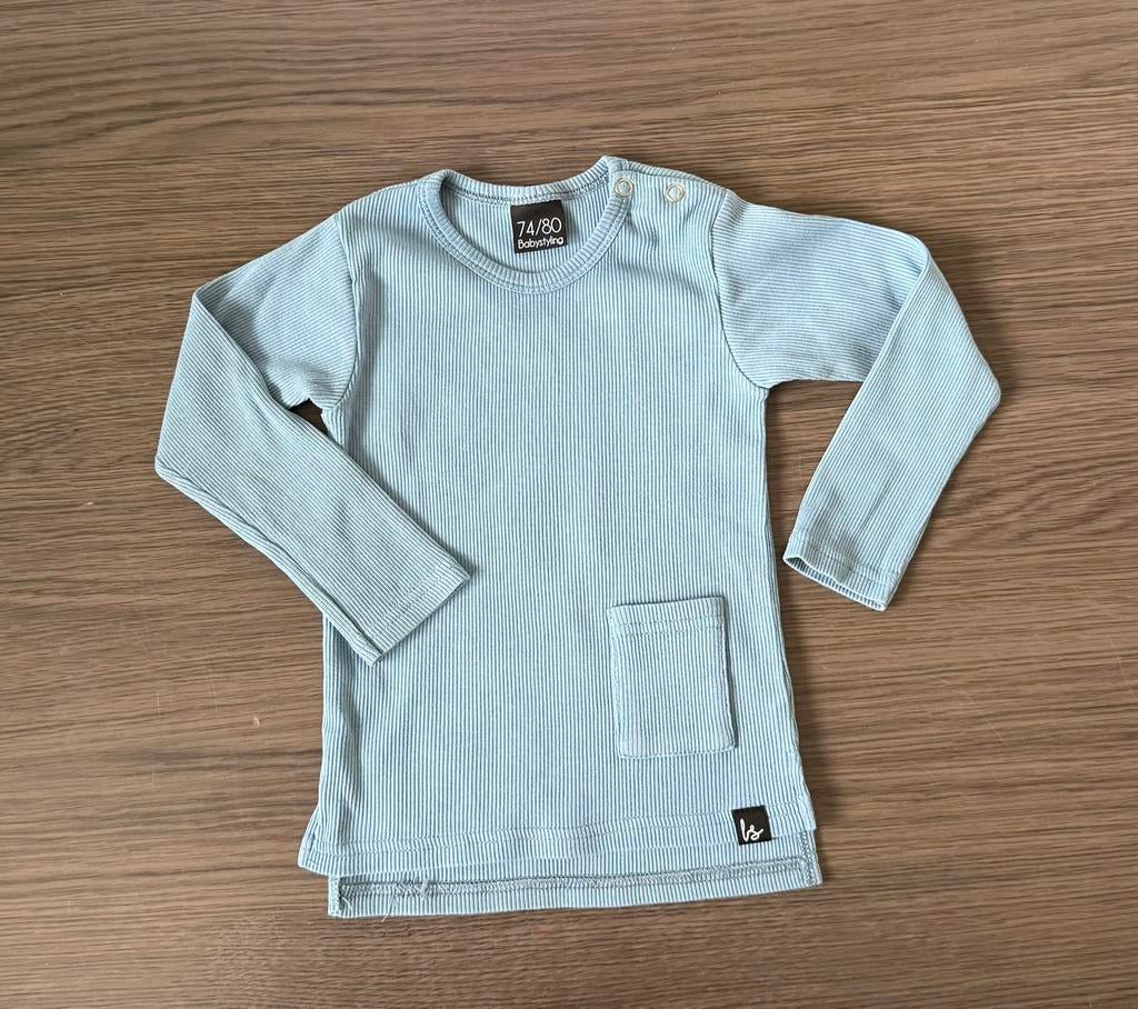 Babystyling longsleeve mt. 74/80, Verzenden, Zo goed als nieuw, Jongetje, Shirtje of Longsleeve