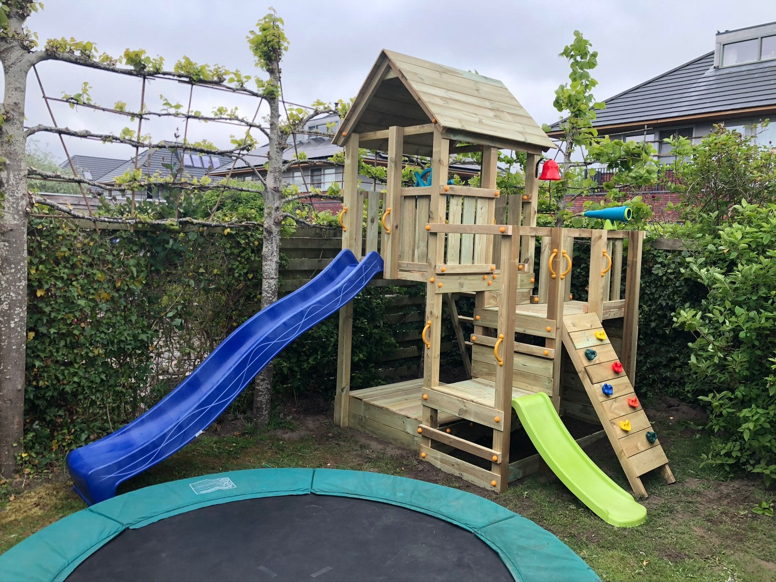 Houten Speeltoestel Schommel Glijbaan montage mogelijk!, Kinderen en Baby's, Ophalen of Verzenden, Nieuw, Schommel