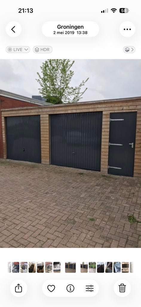 Opslagbox rijksweg 28 Groningen te huur, Huizen en Kamers, Garages en Parkeerplaatsen, Groningen