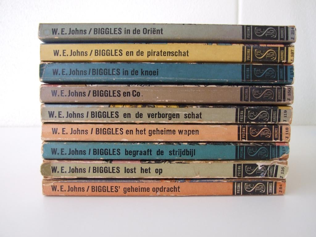 BIGGLES pockets, Ophalen of Verzenden, Gelezen, Stripboeken